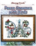 (image for) Peace Snowmen With Birds